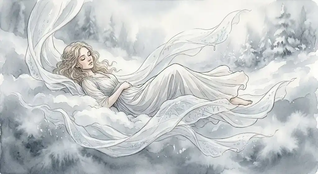眠る夢の深層心理的な意味と14の象徴を読み解く幻想的なアイキャッチイラスト