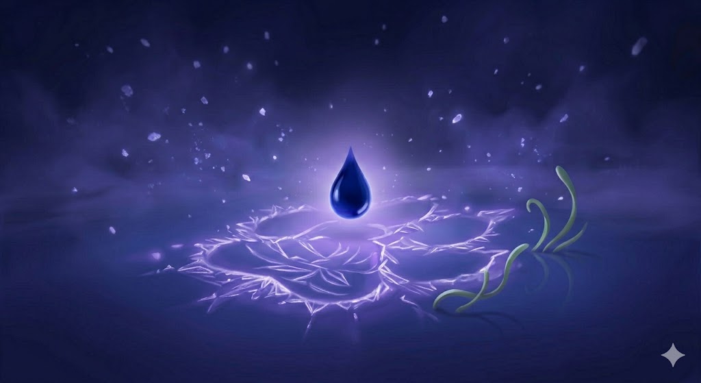 青いインクの万年筆と真新しいノート——新しい可能性の第一歩を書き留めるための、静謐な調律のイメージ