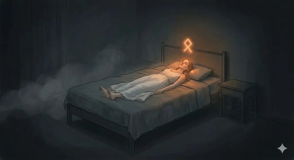 他人の作った物差しを破棄し自分だけの美しい美学を胸に深く眠る魔法の夢のイラスト