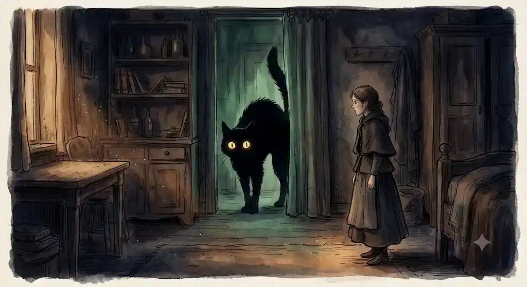 怖い猫の夢の心理と向き合い、内側の緊張を和らげるためのヒント