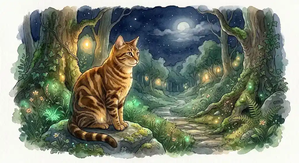 トラ猫の夢が伝える意味とは？野性と日常の共存を象徴する縞模様の猫のアイキャッチ画像