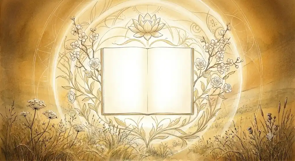 比較宗教学が語る白という色の儀礼的象徴を表現した、浄化と余白のコンセプチュアルなイメージ