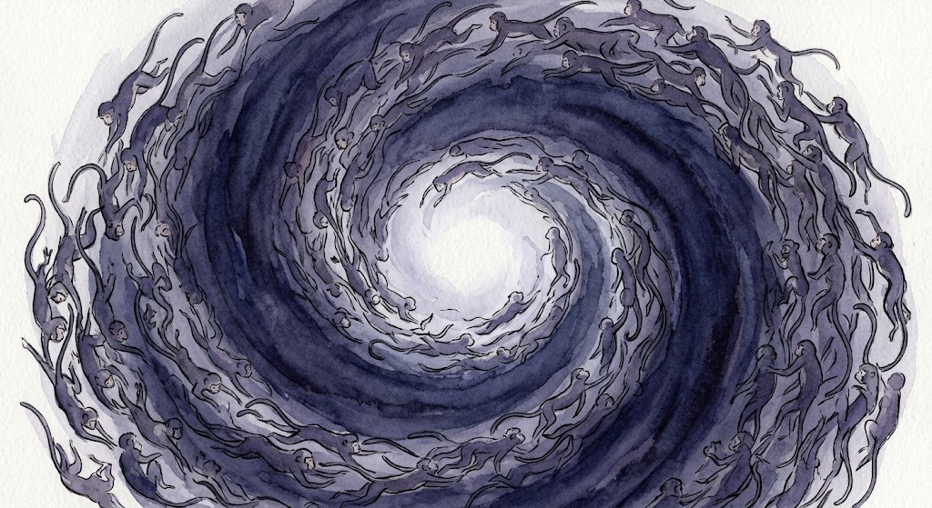 複雑系科学の視点で読み解く、渦を描く猿の群れの読めない全体の動き
